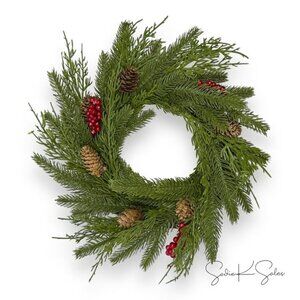 Target Room Essentials Christmas Holiday Mix Mini Wreath - Christmas 2024